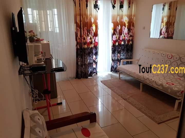 Studio Meublé à louer à Bonapriso, Douala
