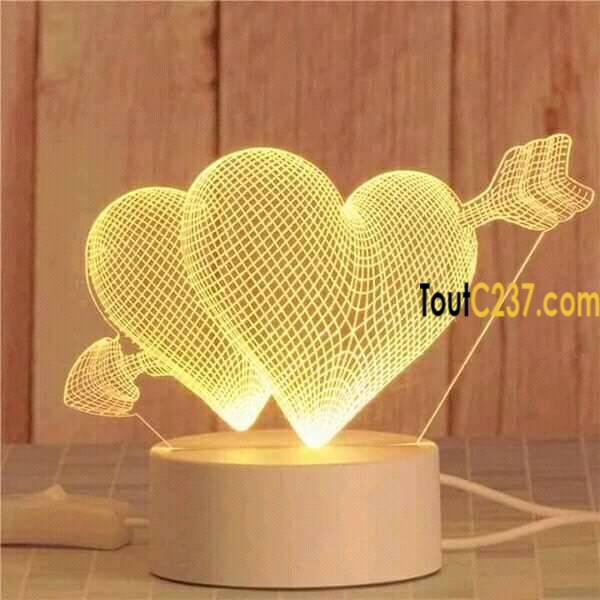 Veilleuses en 3D