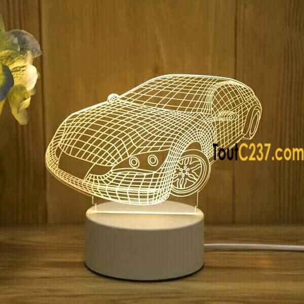 Veilleuses en 3D