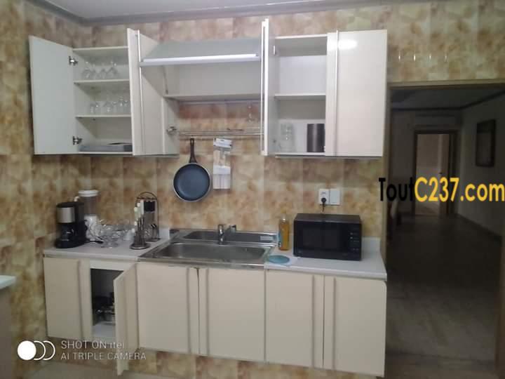 Appartement meublé à louer à Bonapriso, Douala