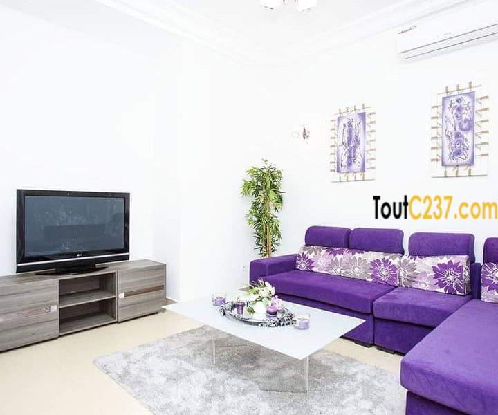 Appartement meublé à louer à Bonapriso Douala