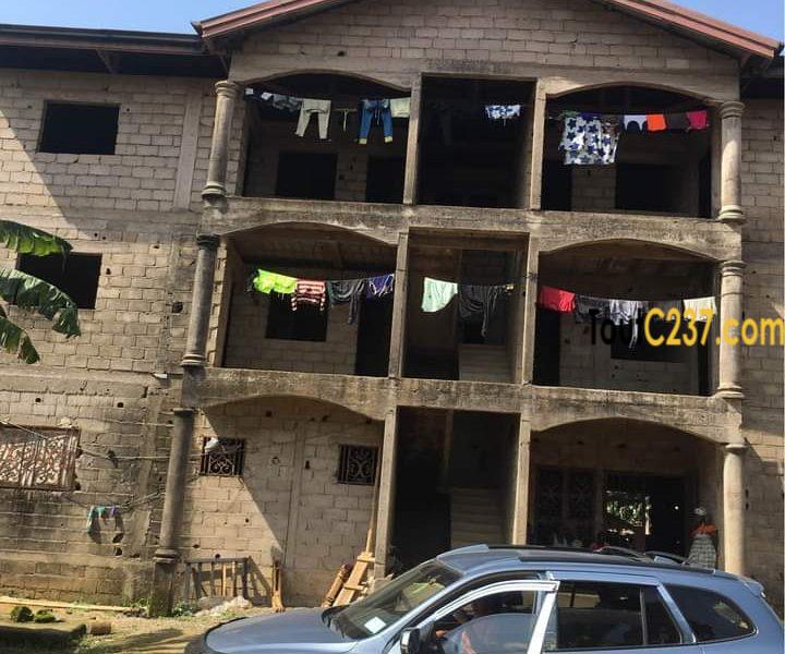 Immeuble inachevé à vendre à Logbessou Douala