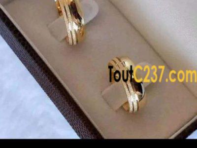 Alliance de Mariage en Or (Made in Cameroun)