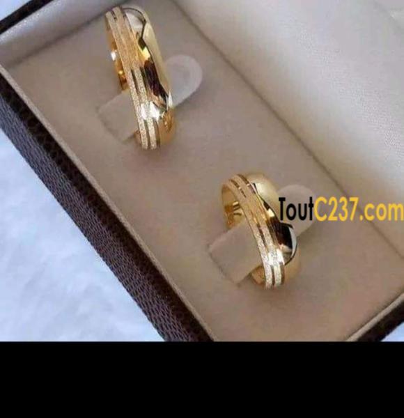 Alliance de Mariage en Or (Made in Cameroun)