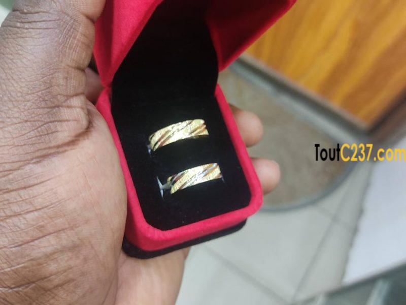 Alliance de Mariage en Or (Made in Cameroun)