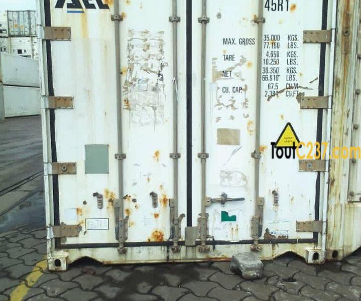 Conteneur Frigorifique à vendre à Douala