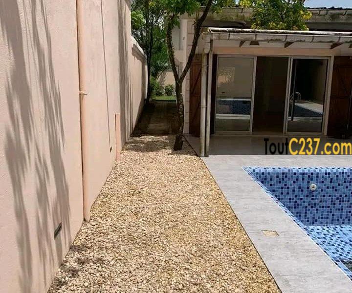 Maison avec piscine à louer à Bonapriso