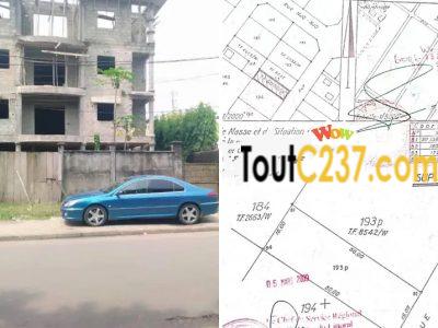 Terrain bâti a vendre à Bonapriso Douala