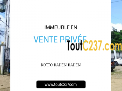 Immeuble à vendre à Kotto Baden Baden