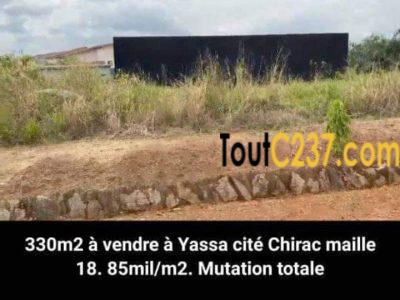 Terrain à vendre a Yassa cité chirac