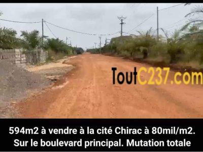 Terrains a vendre à Yassa cité chirac, Douala