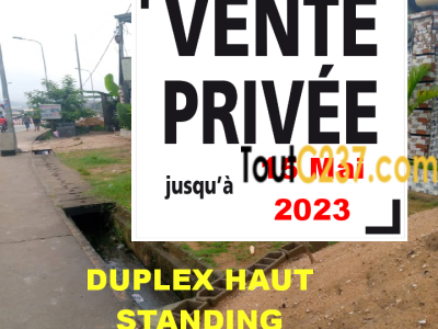 PRIVÉE : Duplex à vendre à Yassa Nkolbong