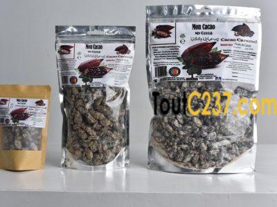 Fèves de cacao caramélisés