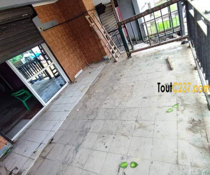 Maison commerciale à louer à Bonamoussadi