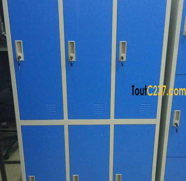 PROMOTION CASIER DE RANGEMENT 6 PORTES