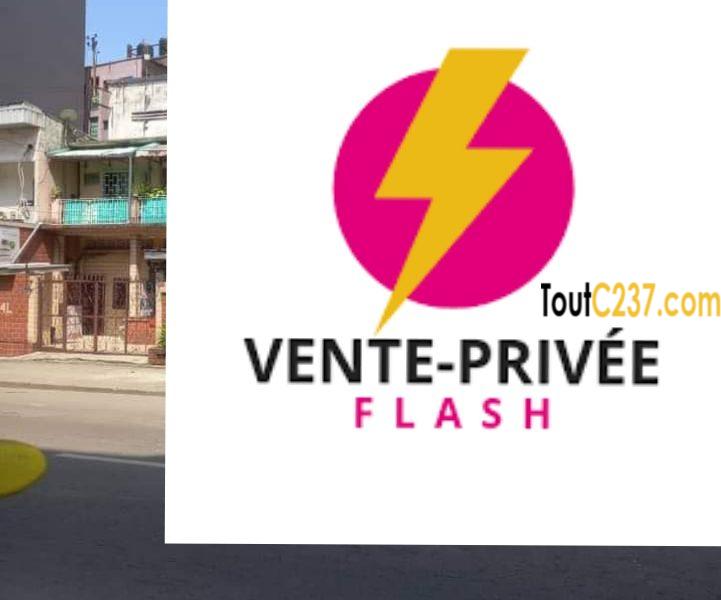 Terrain d'angle bâti et commercial à vendre à Bonapriso