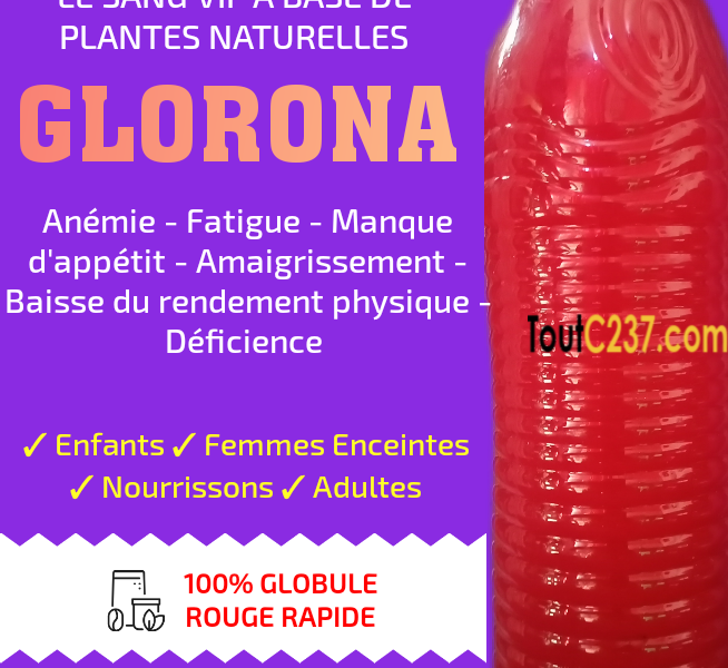 Glorona, Accelerateur de Globule Rouge