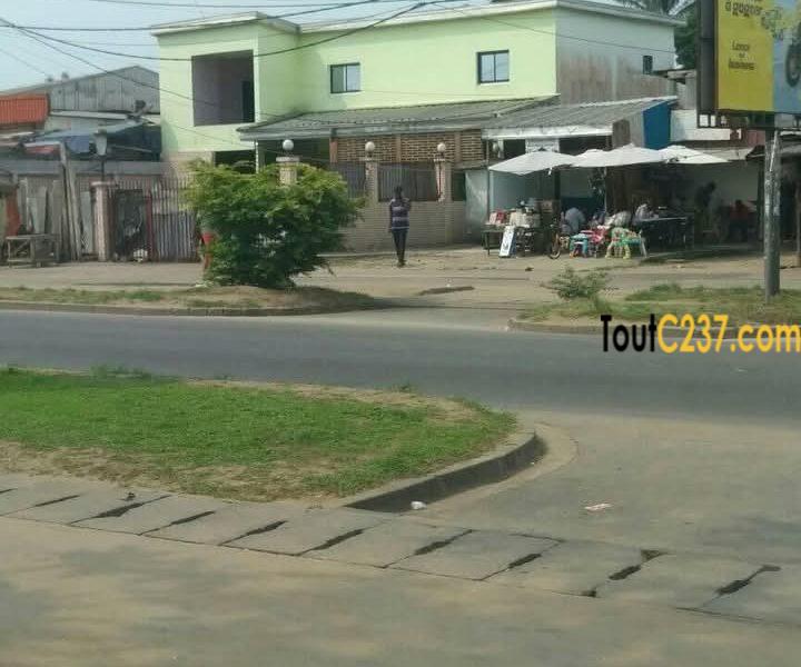 Terrain commercial bâti à vendre à Bonaberi, Douala