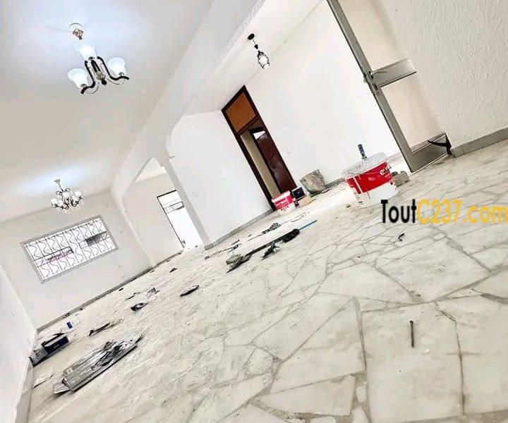 *Villa à louer disponible idéal pour habitation ou commercial situé à bonamoussadi à 10m du goudron